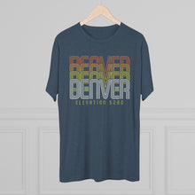 Load image into Gallery viewer, Retro Denver Tri-Blend Crew Tee