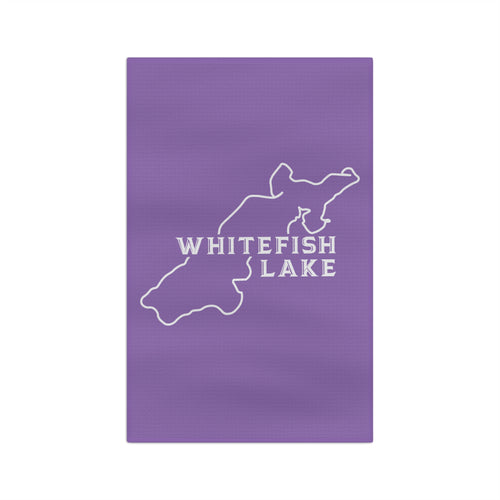 Whitefish Lake Microfiber Tea Towel