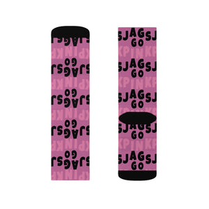 Jags Go Pink Socks