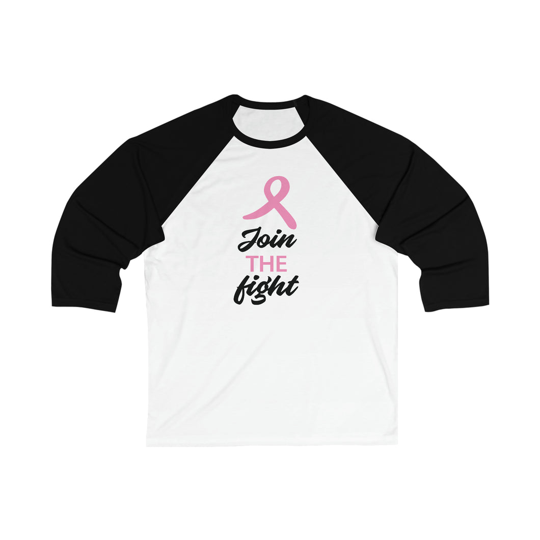 Jags Go Pink Unisex 3\4 Sleeve Baseball Tee