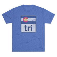 Load image into Gallery viewer, Road Sign Tri Tri-Blend Crew Tee