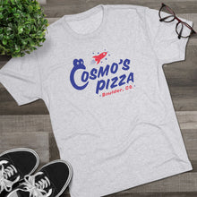 Load image into Gallery viewer, Cosmo's Pizza T‑Shirt – Retro Space Logo (Boulder, CO)