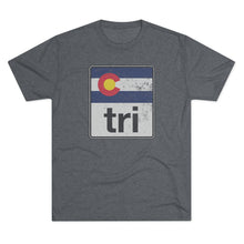 Load image into Gallery viewer, Road Sign Tri Tri-Blend Crew Tee
