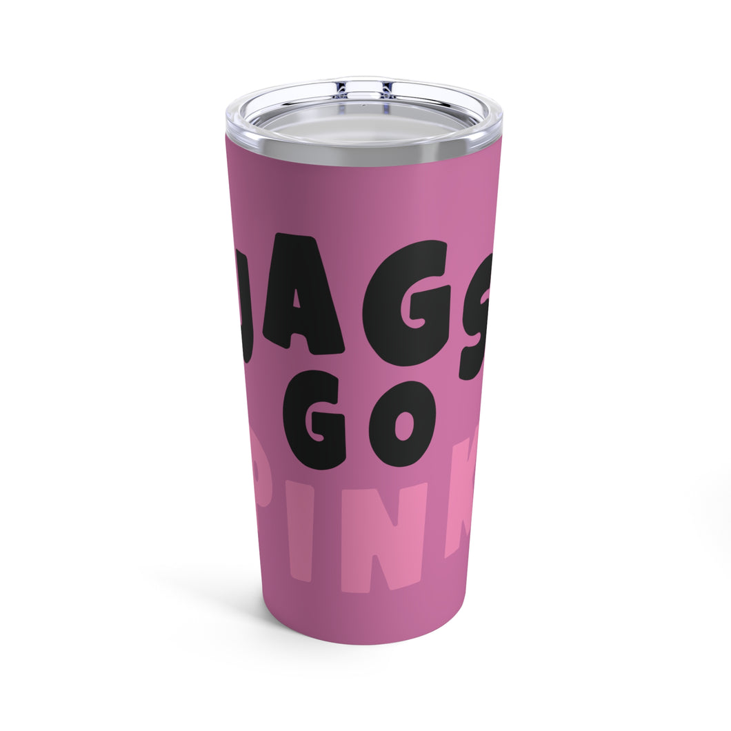 Jags Go Pink Tumbler 20oz