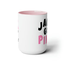 Load image into Gallery viewer, Jags Go Pink Coffee Mugs, 15oz