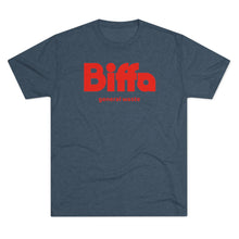 Load image into Gallery viewer, Biffa General Waste Logo Tee — Retro Red Logo Graphic T‑Shirt