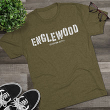 Load image into Gallery viewer, Englewood Vintage Stencil Tee — 'ENGLEWOOD' Elevation 5271 ft City Shirt