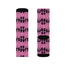 Load image into Gallery viewer, Jags Go Pink Socks