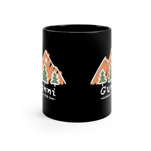 Gunni W 11oz Black Mug