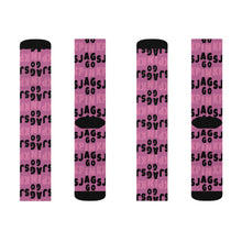 Load image into Gallery viewer, Jags Go Pink Socks