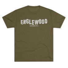 Load image into Gallery viewer, Englewood Vintage Stencil Tee — 'ENGLEWOOD' Elevation 5271 ft City Shirt