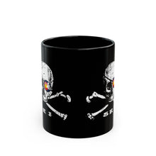 Load image into Gallery viewer, Ski Pirate Black Mug (11oz, 15oz)