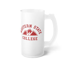 Load image into Gallery viewer, Old School Frosted Glass Beer Mug
