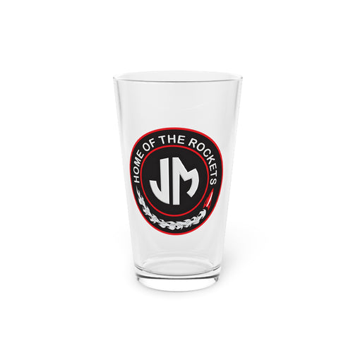 John Marshall Rockets Custom Pint Glass, 16oz