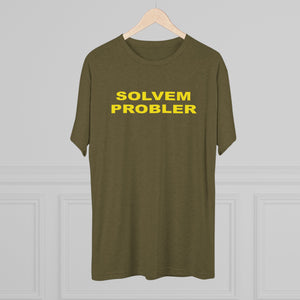 Solvem Probler Unisex Tri-Blend Crew Tee - Casual & Comfortable Shirt