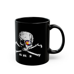 Ski Pirate Black Mug (11oz, 15oz)