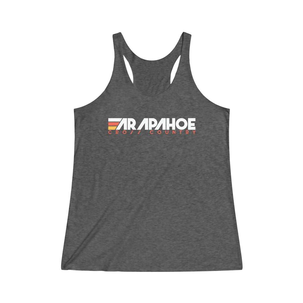 Women's Throw Back AHS XC Tri-Blend Racerback Tank