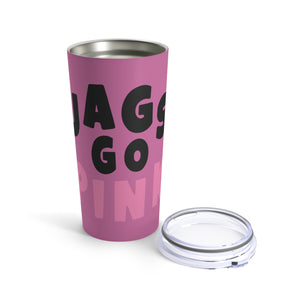 Jags Go Pink Tumbler 20oz