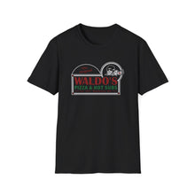 Load image into Gallery viewer, Waldo's Pizza &amp; Hot Subs T-Shirt — Retro Pizzeria Logo Tee