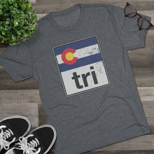 Load image into Gallery viewer, Road Sign Tri Tri-Blend Crew Tee