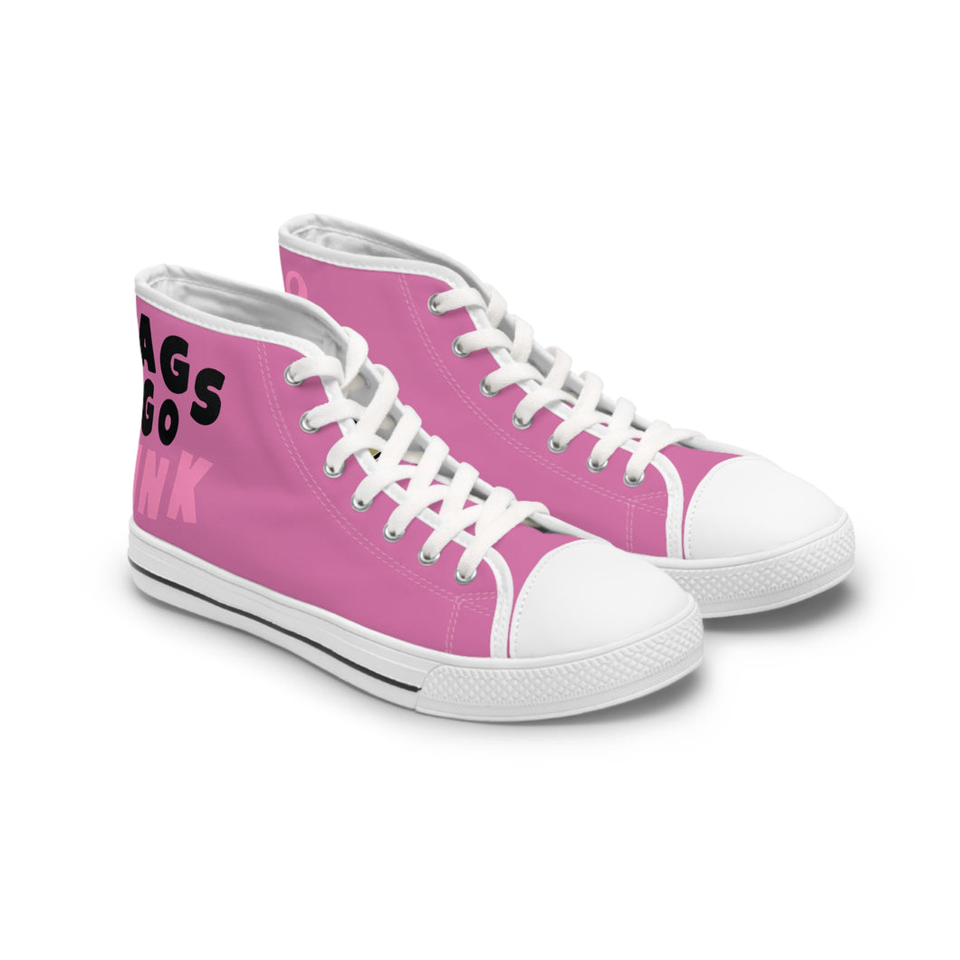 Women's Jags Go Pink High Top Sneakers