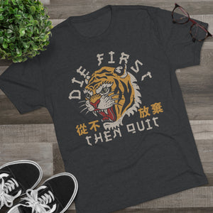 DFTQ Tiger Tri-Blend Crew Tee