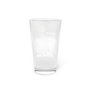 Holiday in South Pint Glass, 16oz