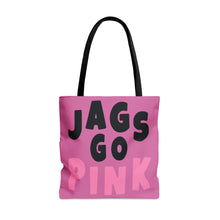 Load image into Gallery viewer, Jags Go Pink Tote Bag