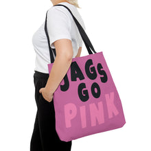 Load image into Gallery viewer, Jags Go Pink Tote Bag