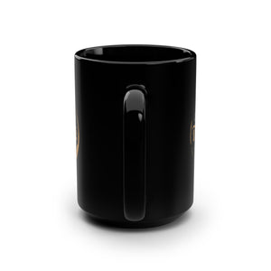 Au Timbré Black Mug, 15oz