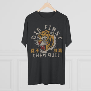DFTQ Tiger Tri-Blend Crew Tee