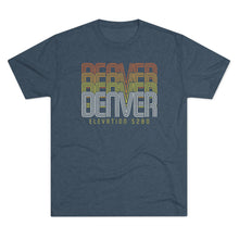 Load image into Gallery viewer, Retro Denver Tri-Blend Crew Tee