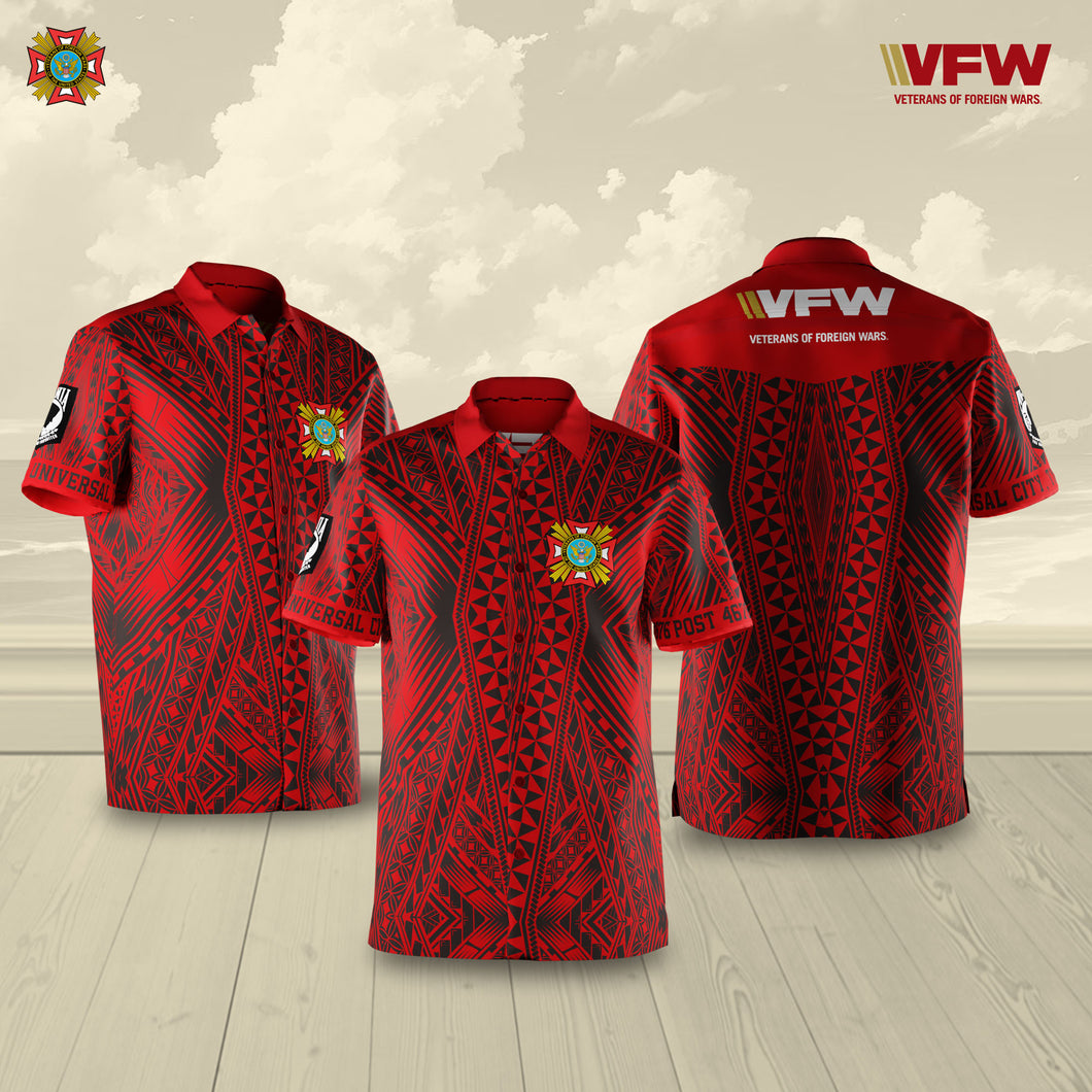Custom VFW Polynesian Shirt