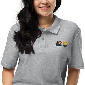 Unisex CDHS pique polo shirt