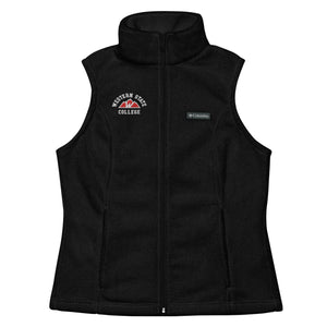 Women’s Custom Old School Columbia fleece vest