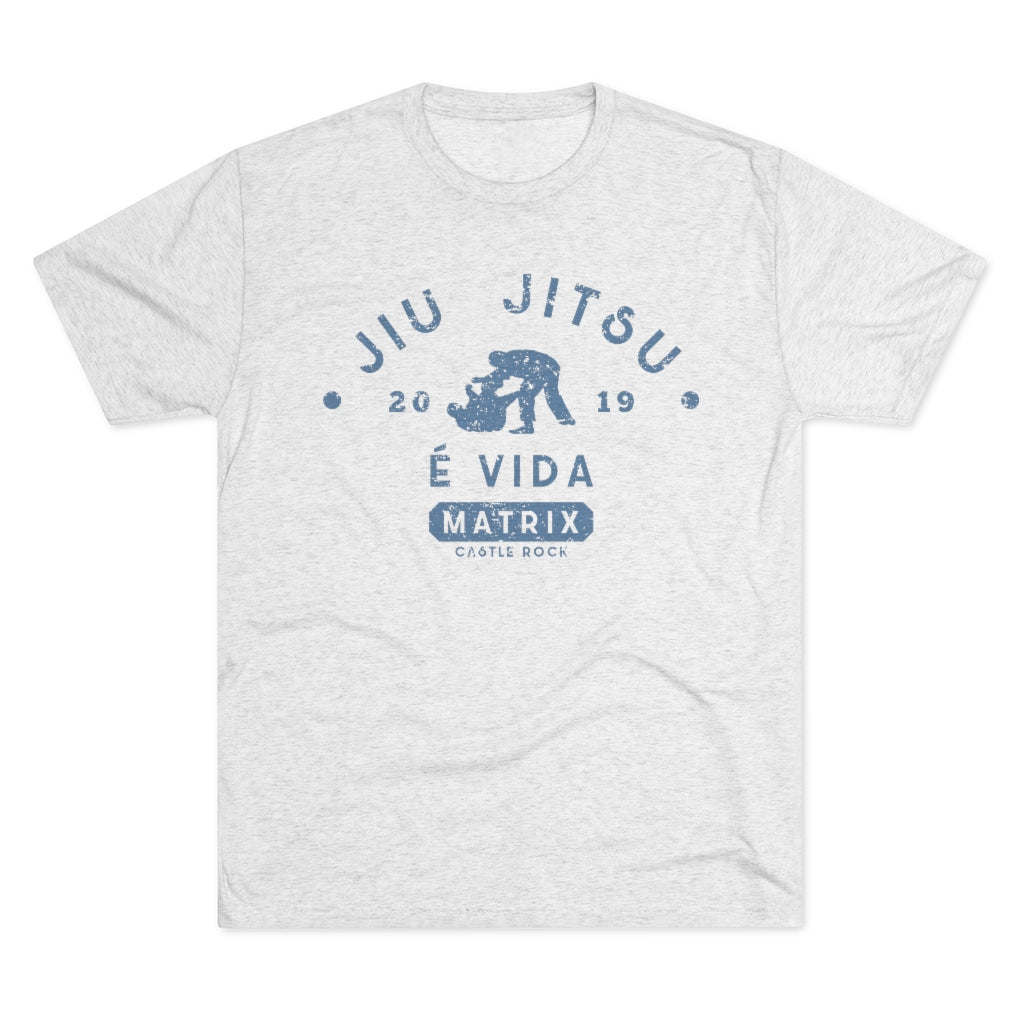 Matrix Jiu Jitsu É Vida Tri Blend Tee