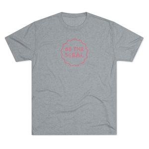 Real Deal Tri-Blend Crew Tee