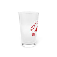 Load image into Gallery viewer, Old School Western State Ski Team Pint Glass, 16oz