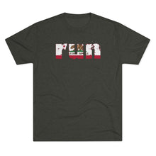 Load image into Gallery viewer, Men&#39;s Run California Tri-Blend Crew Tee