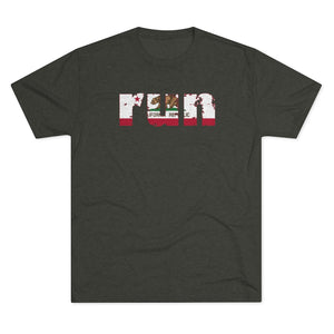 Men's Run California Tri-Blend Crew Tee
