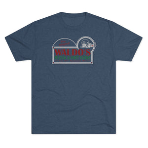 Waldo's Pizza Tri-Blend Crew Tee