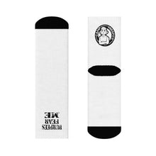Load image into Gallery viewer, Burpees Fear Me Crew Socks