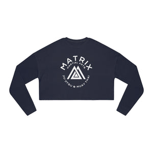Women's Matrix Martial Arts Cropped Sweatshirt