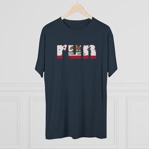 Men's Run California Tri-Blend Crew Tee