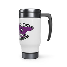 Load image into Gallery viewer, Tigersharks Stainless Steel Travel Mug with Handle, 14oz