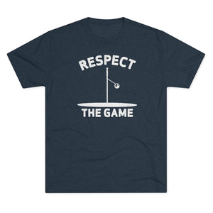Men's Respect the Game Tri-Blend Crew Tee