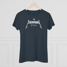 Load image into Gallery viewer, Women&#39;s Swimming Rocks Triblend Tee