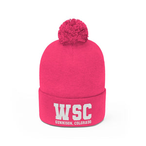 Old School WSC Pom Pom Beanie