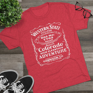 Western State College 7703 Tri-Blend T-Shirt