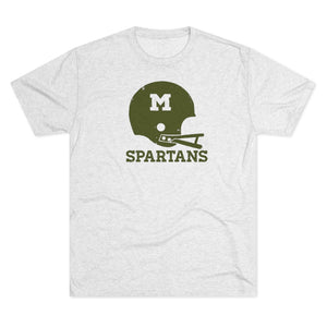 Retro Spartans Tri-Blend Crew Tee